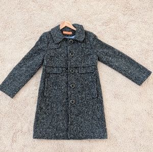 Cynthia Steffe Textured Wool Blend Coat (Small)